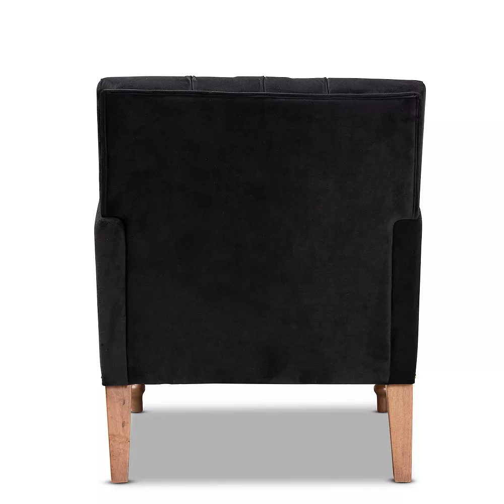 Baxton Studio Eri Tufted Arm Chair 7 Baxton Studio Eri Tufted Arm Chair - Image 5