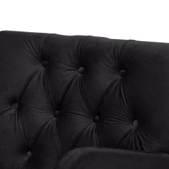 Baxton Studio Eri Tufted Arm Chair 13 Baxton Studio Eri Tufted Arm Chair -Zuo Modern Shop 6022456 ALT5