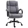 Vinsetto High Back Big And Tall Executive Office Chair 484lbs With Wide Seat Computer Desk Chair With Linen Fabric Adjustable Height Swivel Wheels Light Grey 1 Vinsetto High Back Big And Tall Executive Office Chair 484lbs With Wide Seat Computer Desk Chair With Linen Fabric Adjustable Height Swivel Wheels Light Grey -Zuo Modern Shop 6031237 Light Grey