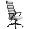 Vinsetto High Back Home Office Desk Chair With Spandex Fabric Thick Padding With 360 Swivel Wheels Grey -Zuo Modern Shop 6031336