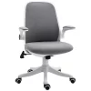 Vinsetto Linen Touch Fabric Office Desk Chair Swivel Task Chair With Adjustable Lumbar Support Height And Flip Up Padded Arms Pink 2 Vinsetto Linen Touch Fabric Office Desk Chair Swivel Task Chair With Adjustable Lumbar Support Height And Flip Up Padded Arms Pink -Zuo Modern Shop 6031509 Grey