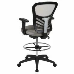 Flash Furniture Tyler Ergonomic Mesh Drafting Desk Chair 11 Flash Furniture Tyler Ergonomic Mesh Drafting Desk Chair -Zuo Modern Shop 6036646 ALT3