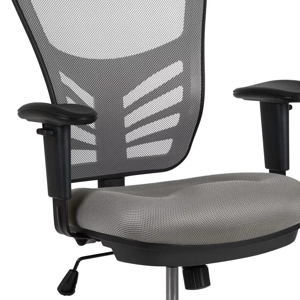 Flash Furniture Tyler Ergonomic Mesh Drafting Desk Chair 7 Flash Furniture Tyler Ergonomic Mesh Drafting Desk Chair - Image 5
