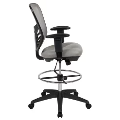 Flash Furniture Tyler Ergonomic Mesh Drafting Desk Chair 13 Flash Furniture Tyler Ergonomic Mesh Drafting Desk Chair -Zuo Modern Shop 6036646 ALT5
