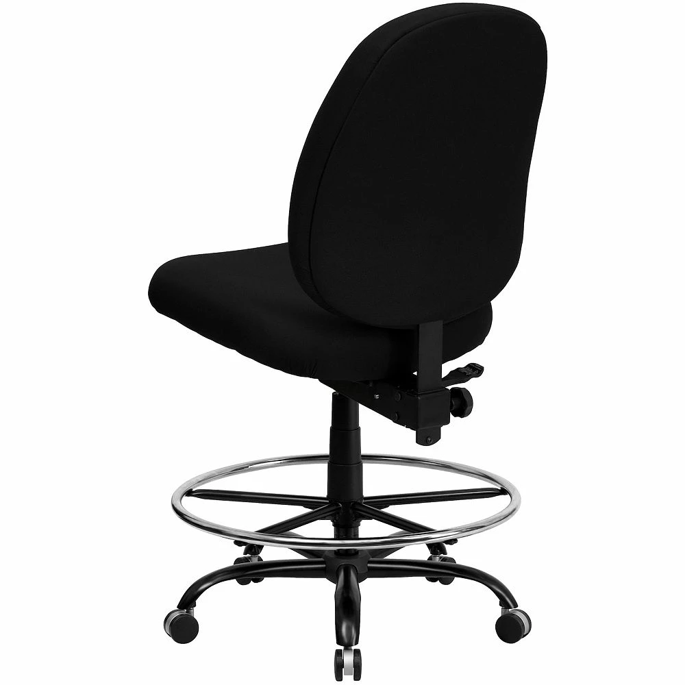 Flash Furniture Big & Tall Black Ergonomic Desk Chair 4 Flash Furniture Big & Tall Black Ergonomic Desk Chair - Image 2