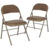 Flash Furniture Hercules Series Vinyl Folding Chair 2-piece Set -Zuo Modern Shop 6060266
