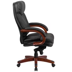 Flash Furniture Hansel High Back LeatherSoft Office Chair 7 Flash Furniture Hansel High Back LeatherSoft Office Chair -Zuo Modern Shop 6060399 ALT6