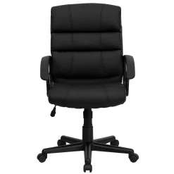 Flash Furniture Lane Mid-Back LeatherSoft Swivel Office Chair 13 Flash Furniture Lane Mid-Back LeatherSoft Swivel Office Chair -Zuo Modern Shop 6061009 ALT6