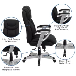 Flash Furniture Hercules Series Big & Tall Ergonomic Office Chair -Zuo Modern Shop 6061080 ALT3