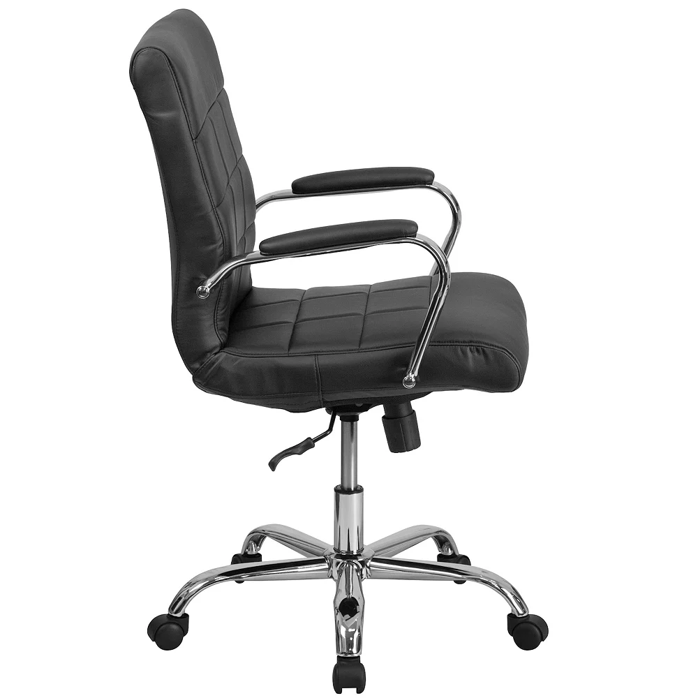 Flash Furniture Vivian Mid-Back Executive Swivel Office Chair 8 Flash Furniture Vivian Mid-Back Executive Swivel Office Chair - Image 6