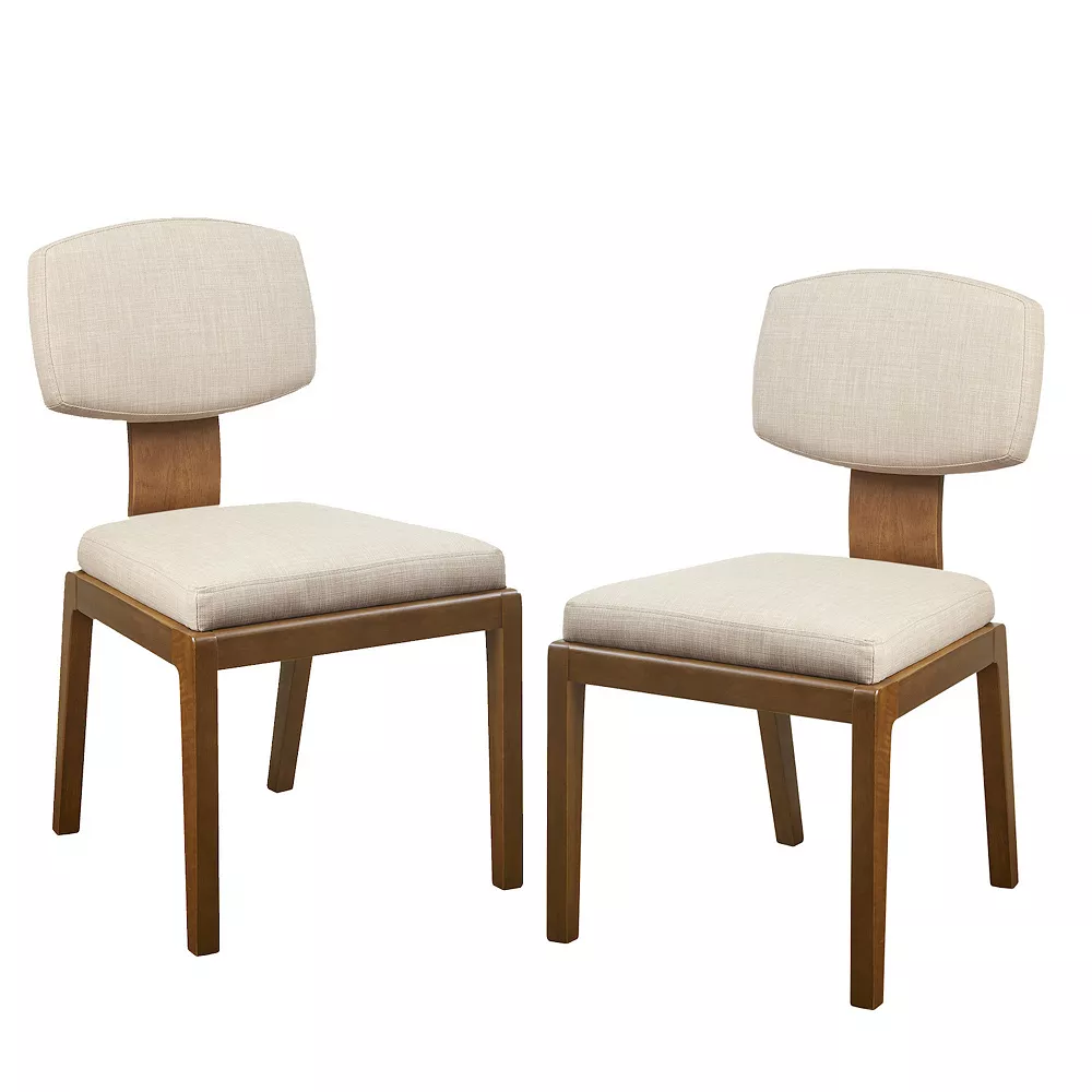 INK+IVY Lemmy Mid-Century Modern Upholstered Dining Chair 2-piece Set 3 INK+IVY Lemmy Mid-Century Modern Upholstered Dining Chair 2-piece Set