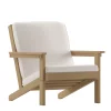 Merrick Lane Riviera All-Weather Poly Resin Wood Adirondack Style Deep Seat Patio Club Chair With Cushions 1 Merrick Lane Riviera All-Weather Poly Resin Wood Adirondack Style Deep Seat Patio Club Chair With Cushions -Zuo Modern Shop 6303393 Natural Cedarcream
