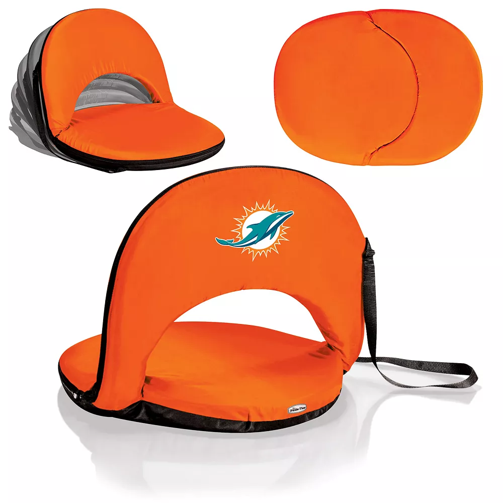 Picnic Time Miami Dolphins Oniva Portable Chair Picnic Time Miami Dolphins Oniva Portable Chair -Zuo Modern Shop 945804 ALT